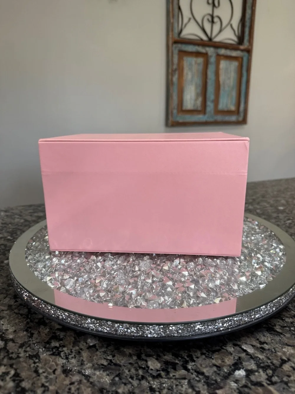 Pink Jewelry Box Storage Organizer - Elegant Jewelry Case